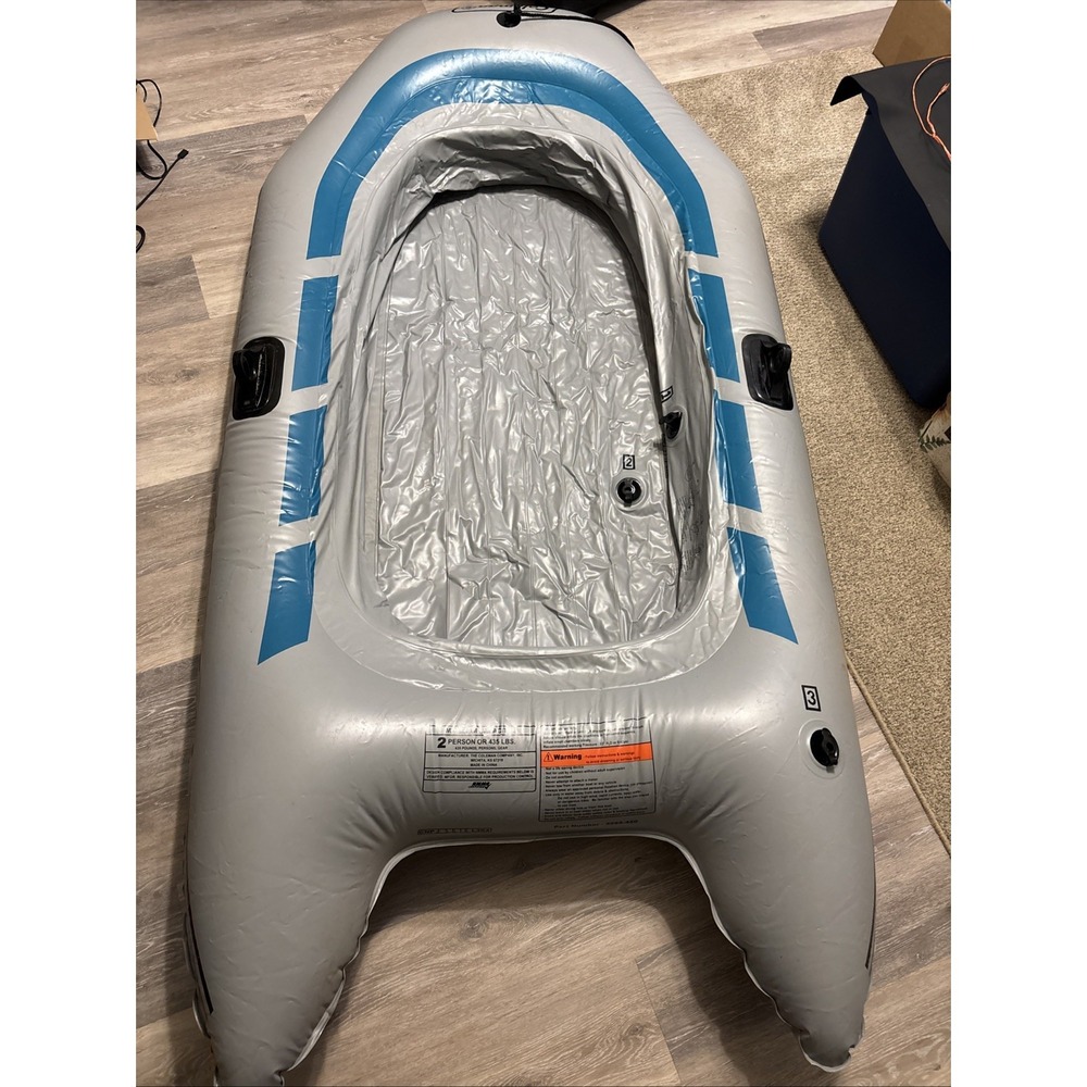 Coleman Colossus 2-Person Inflatable Boat - Fully Inflated & Tested (No Leaks)